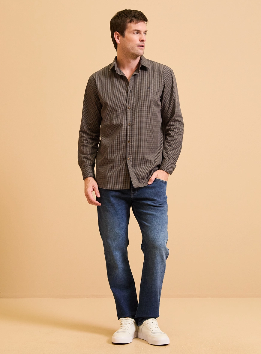 Calça Jeans Masculino - Paul Slim Índigo