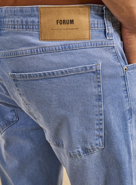 Calça Jeans Masculina Lavagem Clara - Igor Skinny