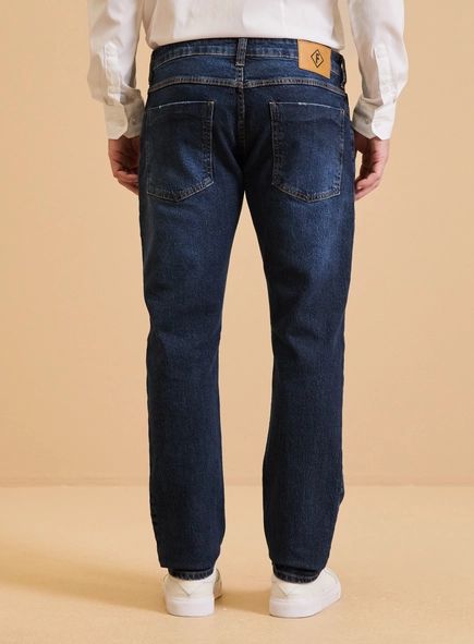 Calça Jeans Masculina Lavagem Escura - Igor Skinny