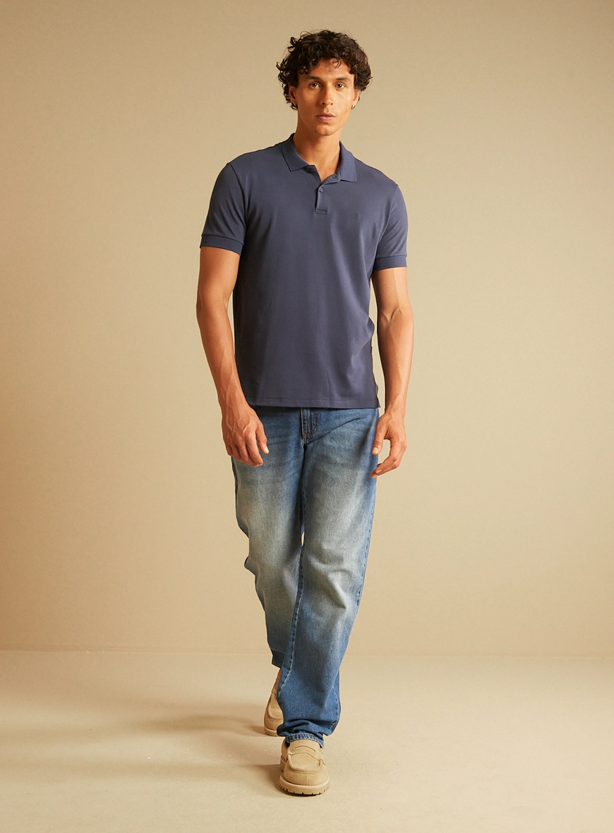Calça Jeans Masculina - Paul Regular Índigo