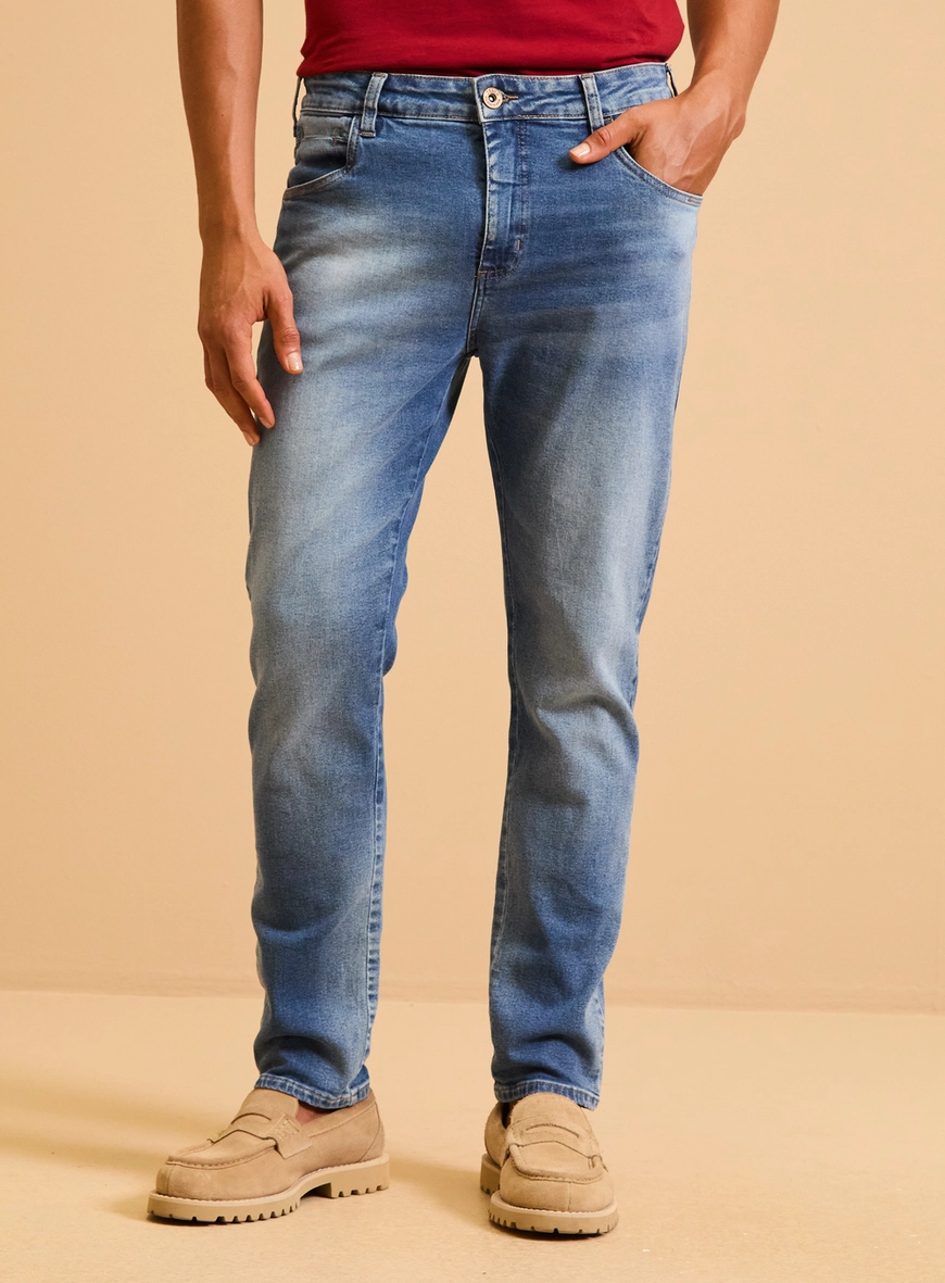 Calça Jeans Masculina - Alexandre Índigo