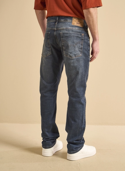 Calça Jeans Masculina Lavagem Escura - Paul Slim