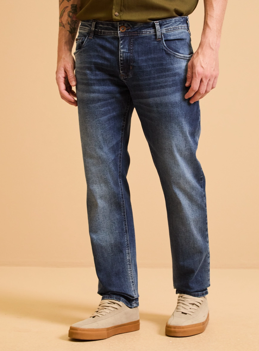 Calça Jeans Masculina Igor Skinny Índigo