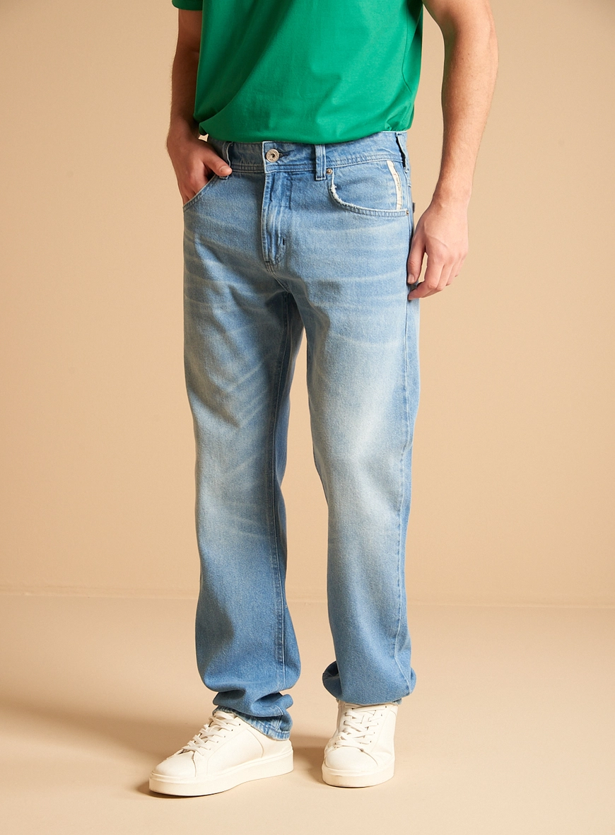 Calça Jeans Masculina - Paul Regular Índigo