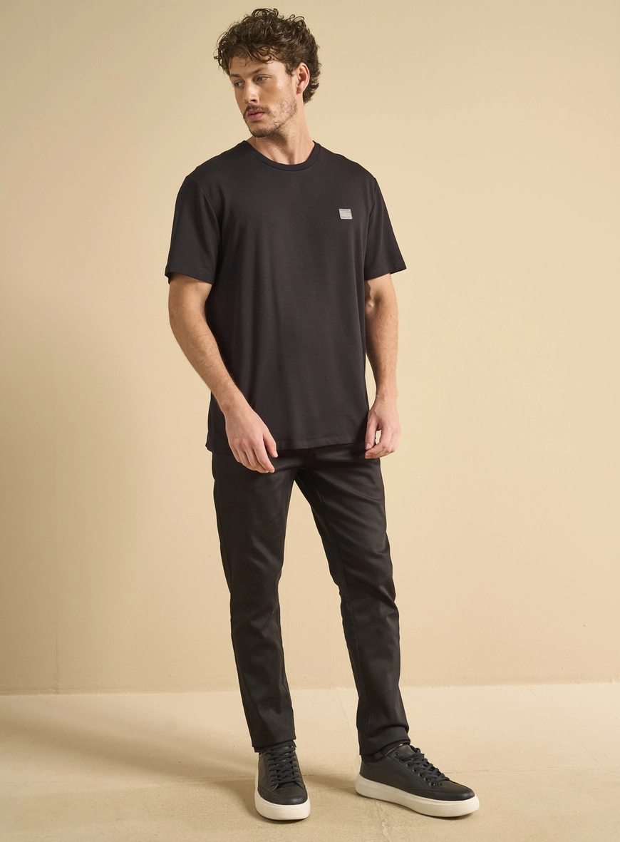 Calça Sarja Masculina Everblack - Igor Skinny Preto