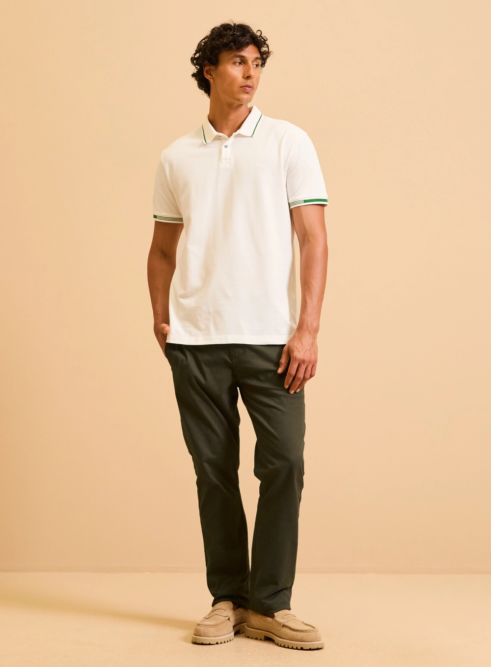 Calça Sarja Masculina - Vitor Verde 1