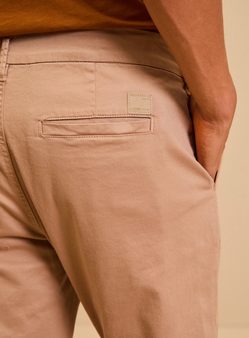 Calça Sarja Masculina - Vitor Bege