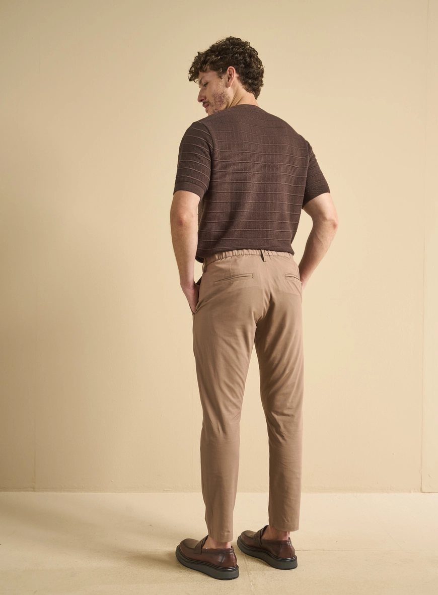Calça Alfaiataria Masculina - Johann Marrom