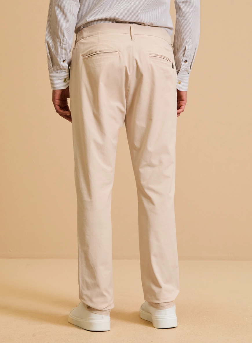 Calça Alfaiataria Masculina - Vitor Bege