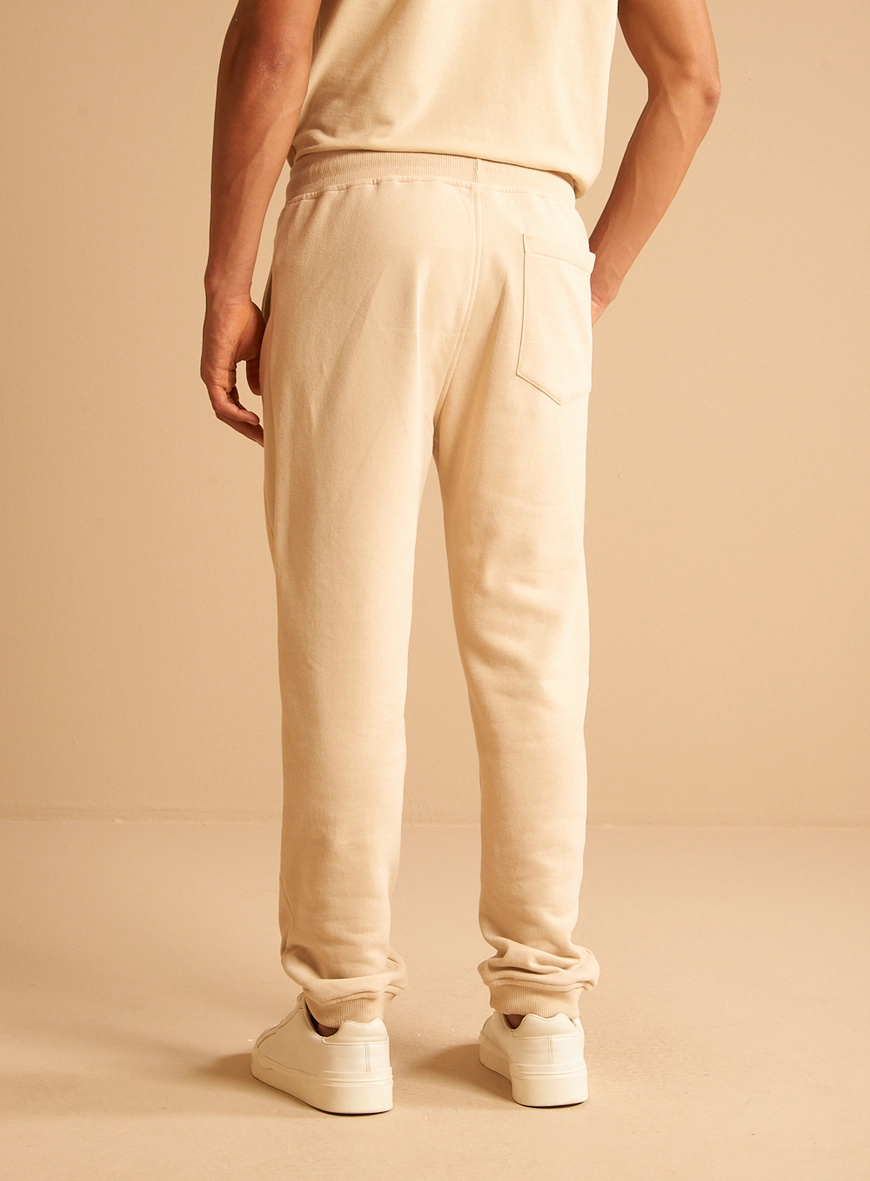 Calça Moletom Masculina Jogging Bege