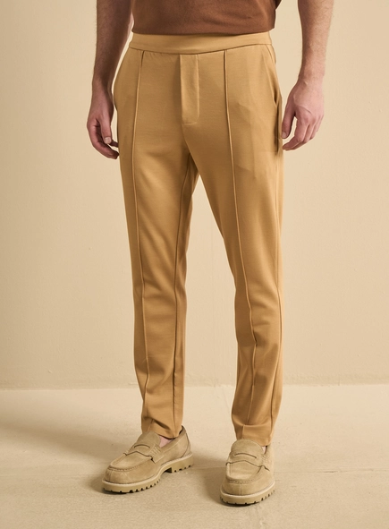 Calça Alfaiataria Masculina Com Nervuras - Johann
