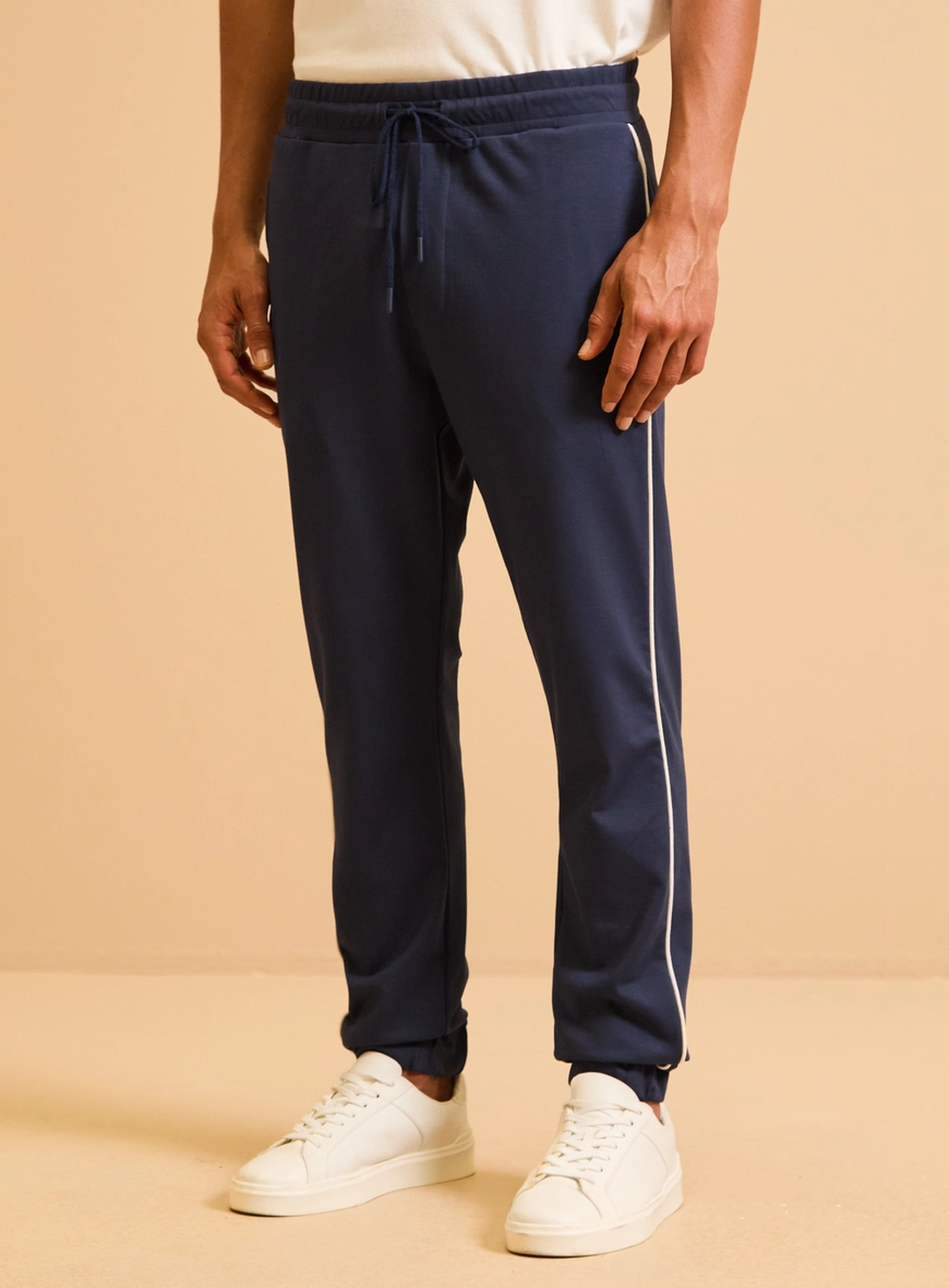 Calça Masculina Jogging Azul