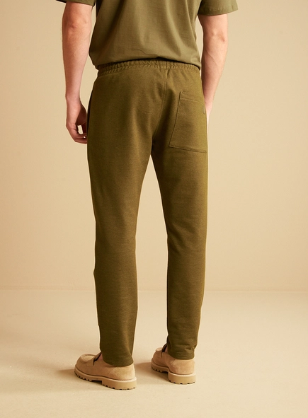 Calça Masculina Texturizada Cós Cadarço - Johann