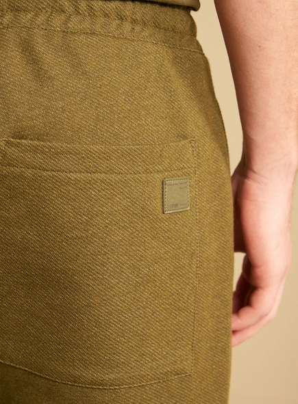 Calça Masculina Texturizada Cós Cadarço - Johann