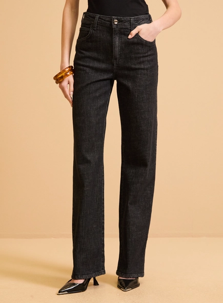 Calça Jeans Feminina Wide Leg Stretch - Raquel