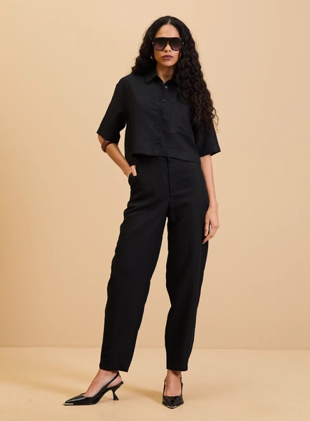 Calça Alfaiataria Feminina Cenoura