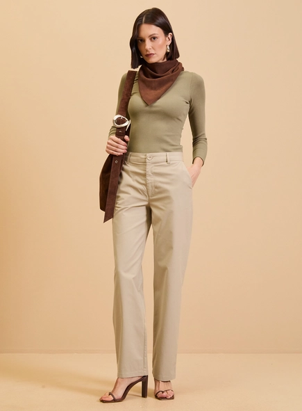 Calça Alfaiataria Feminina Reta