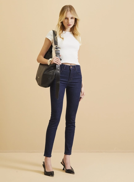Calça Jeans Feminina Cigarrete - Marisa
