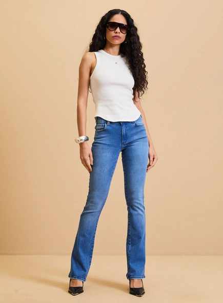 Calça Jeans Feminina - Marisa Boot Cut