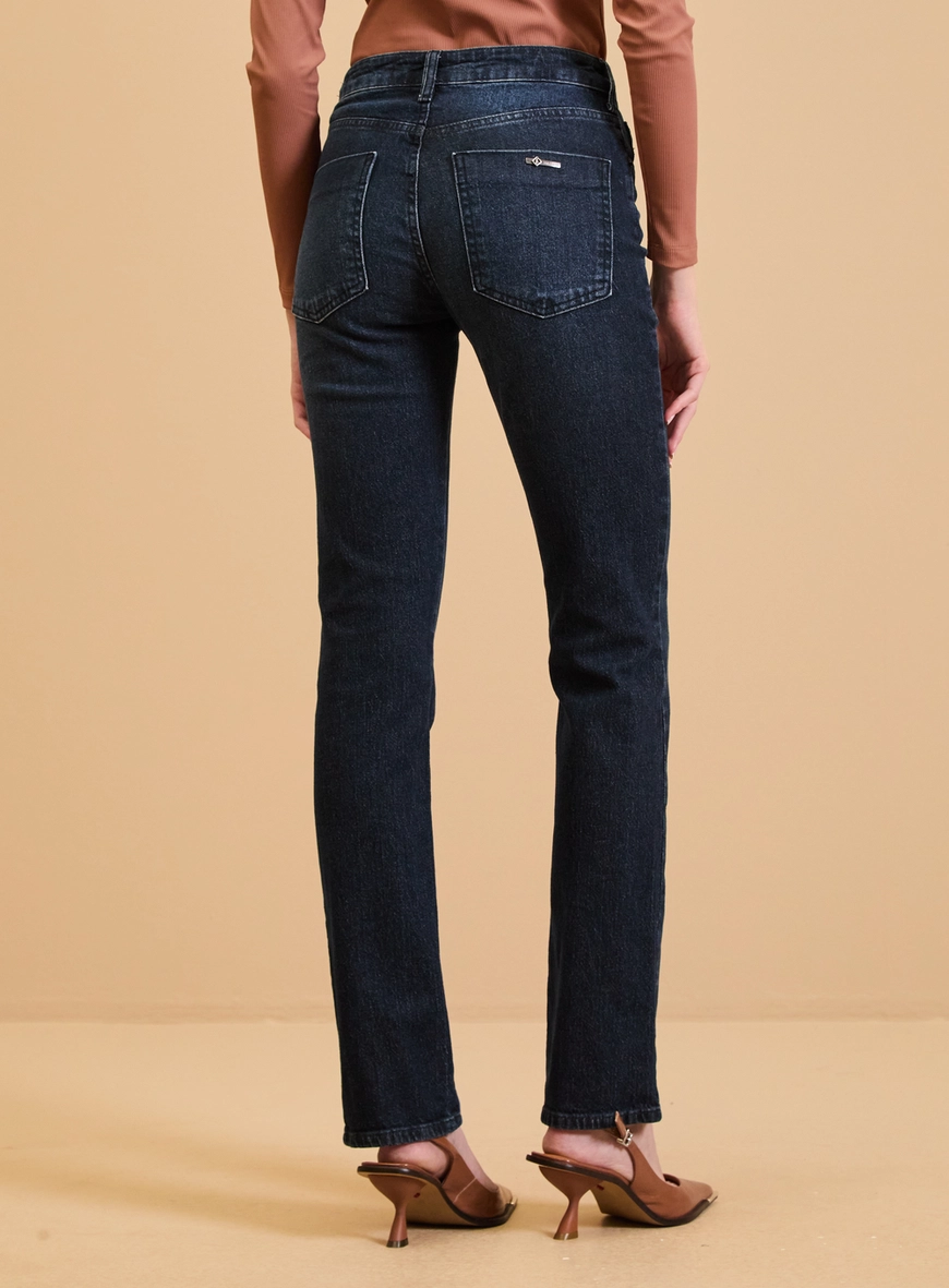 Calça Jeans Feminina - Marisa Slim Índigo