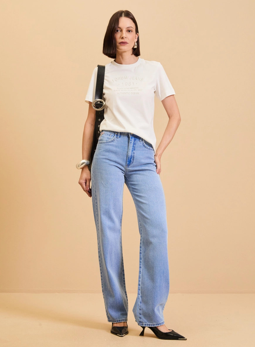 Calça Jeans Feminina - Bella Índigo