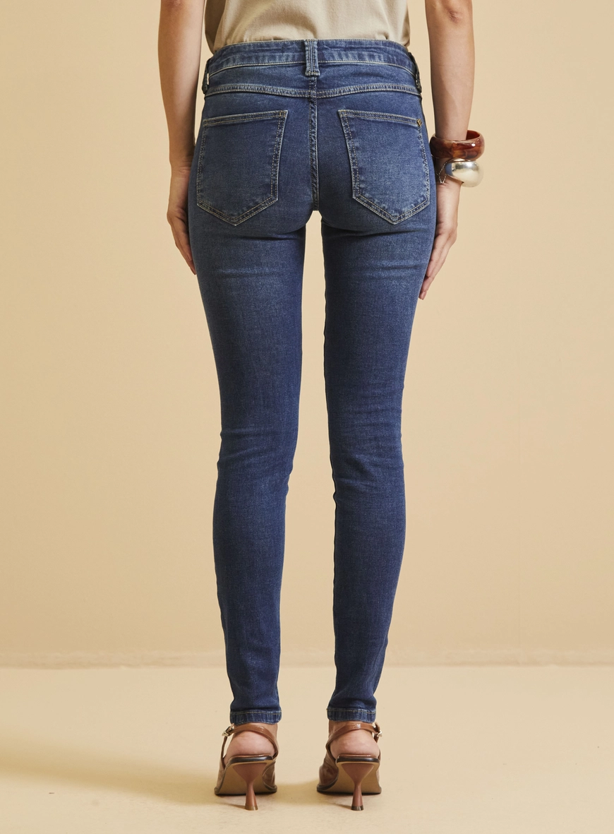 Calça Jeans Feminina - Marisa Skinny Índigo
