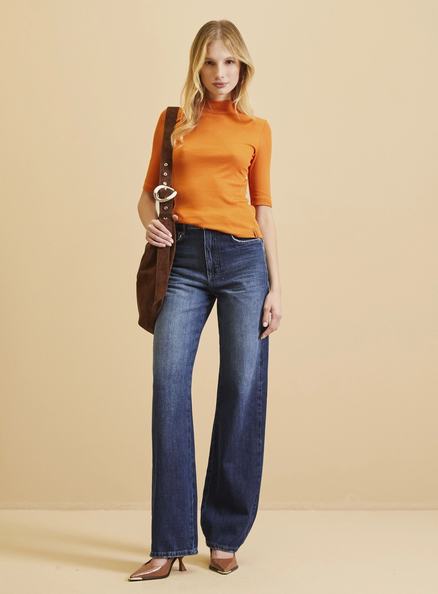 Calça Jeans Feminina - Bella Índigo