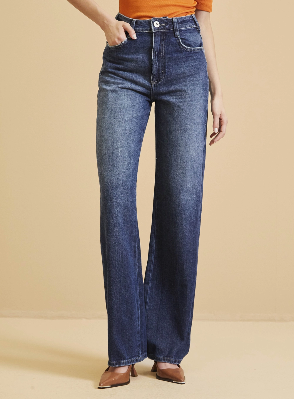 Calça Jeans Feminina - Bella Índigo 3