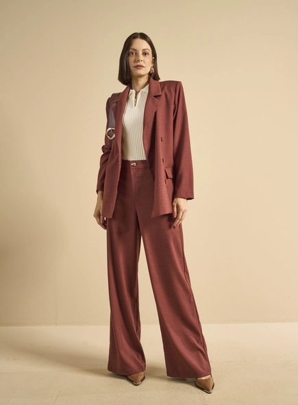 Calça Alfaiataria Feminina Ampla