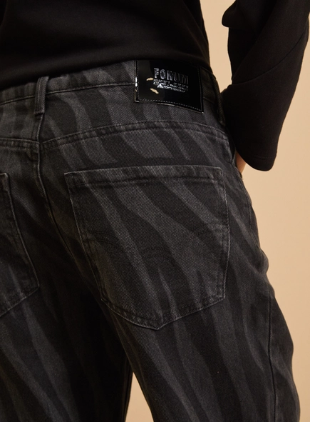 Calça Jeans Feminina New Estampada