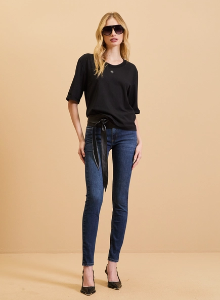 Calça Jeans Feminina Marisa Skinny