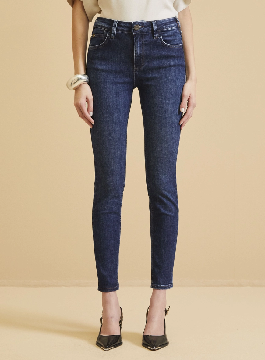 Calça Jeans Feminina - Marisa Cigarrete Índigo