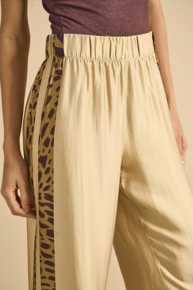 Calça Feminina Pantalona Animal Print
