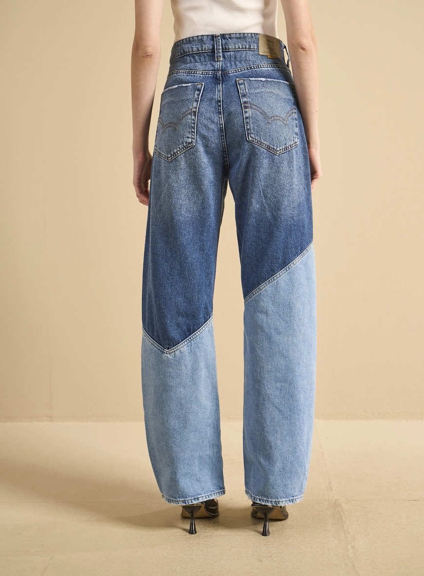 Calça Jeans Feminina Low Curve Duo Índigo