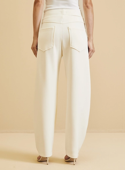 Calça Alfaiataria Feminina Cintura Alta