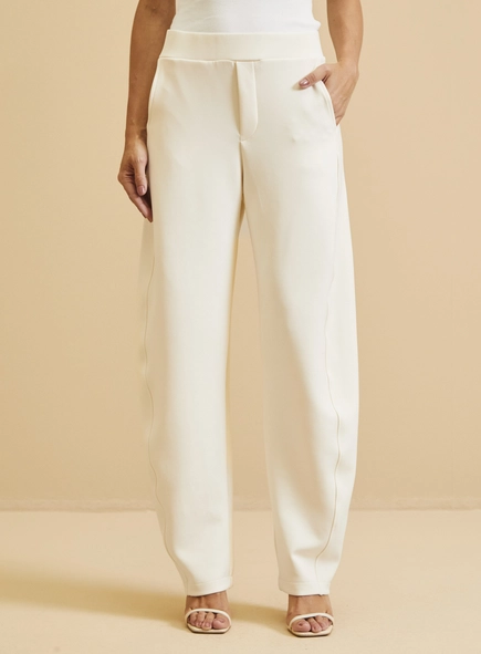 Calça Alfaiataria Feminina Cintura Alta