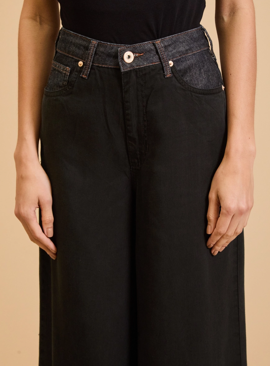 Calça Sarja Feminina - Thais Preto