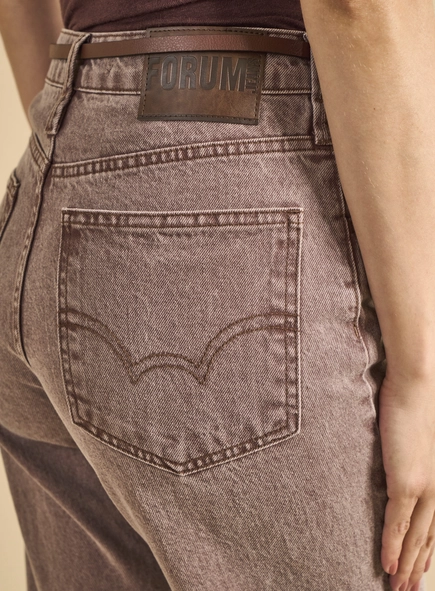 Calça Sarja Feminina Com Cinto - Bella
