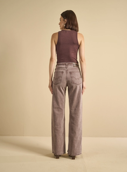Calça Sarja Feminina Com Cinto - Bella