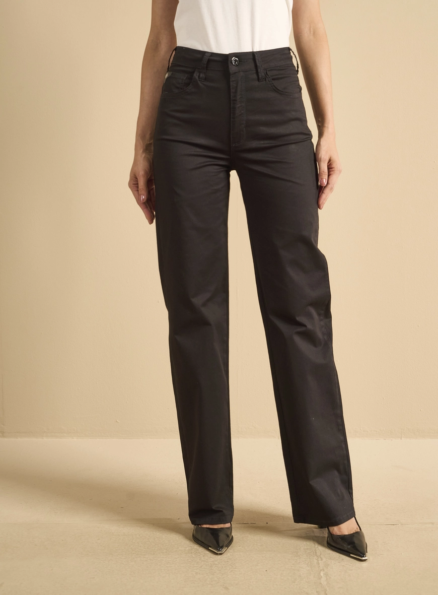 Calça Sarja Feminina - Bella Stretch Preto