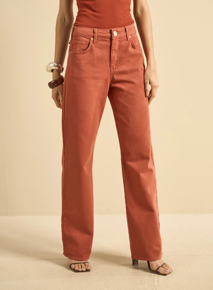 Calça Jeans Feminina - Raquel Wide Leg