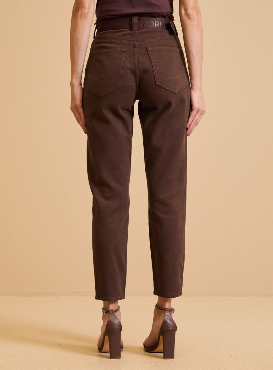 Calça Sarja Feminina - Lola Marrom