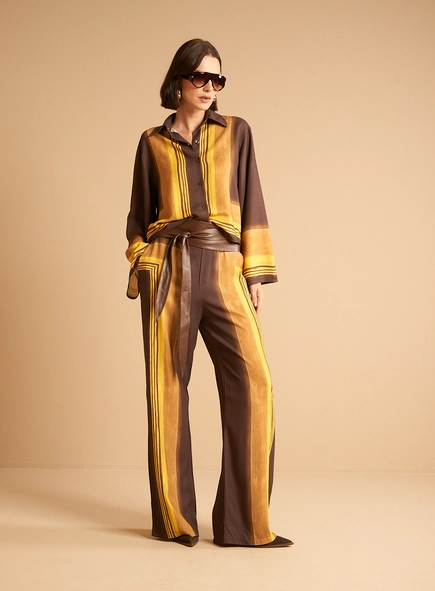 Calça Feminina Wide Leg - Horizontes