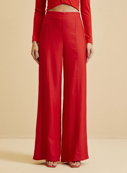 Calça Feminina Reta Ampla