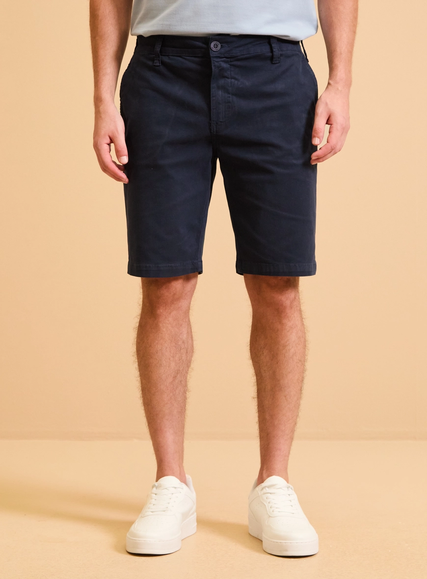 Bermuda Sarja Masculina - Benjamin Azul