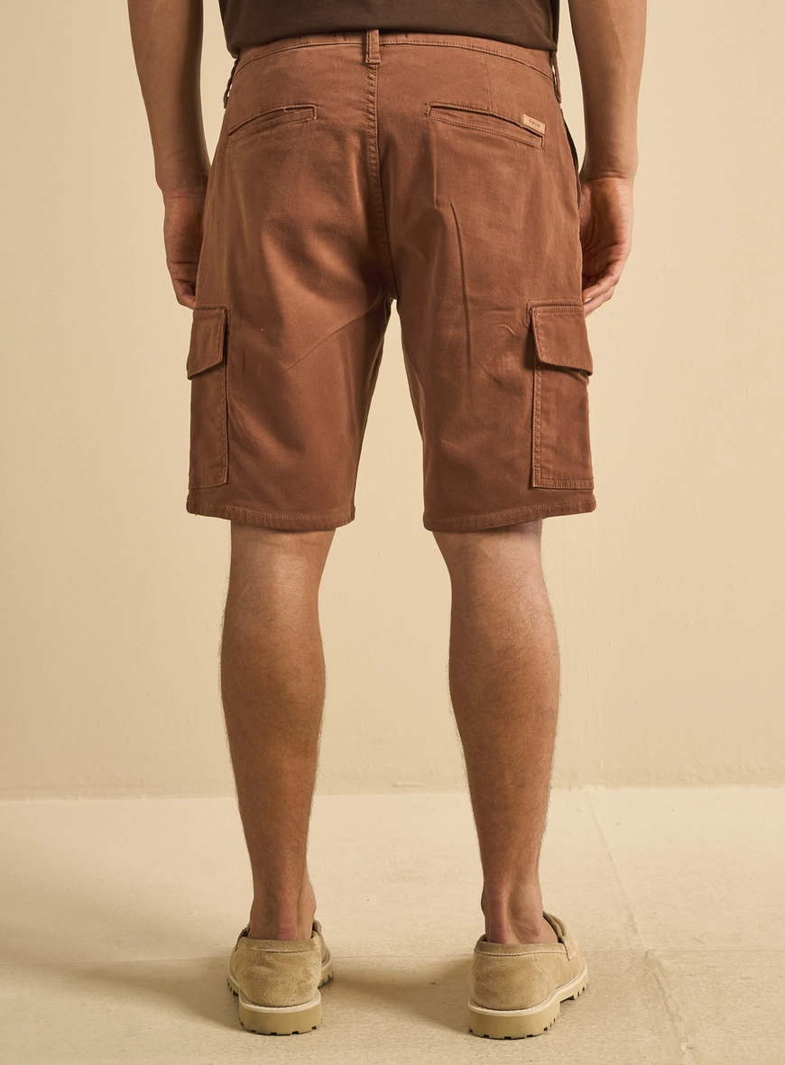 Bermuda Sarja Masculina - Benjamin Marrom