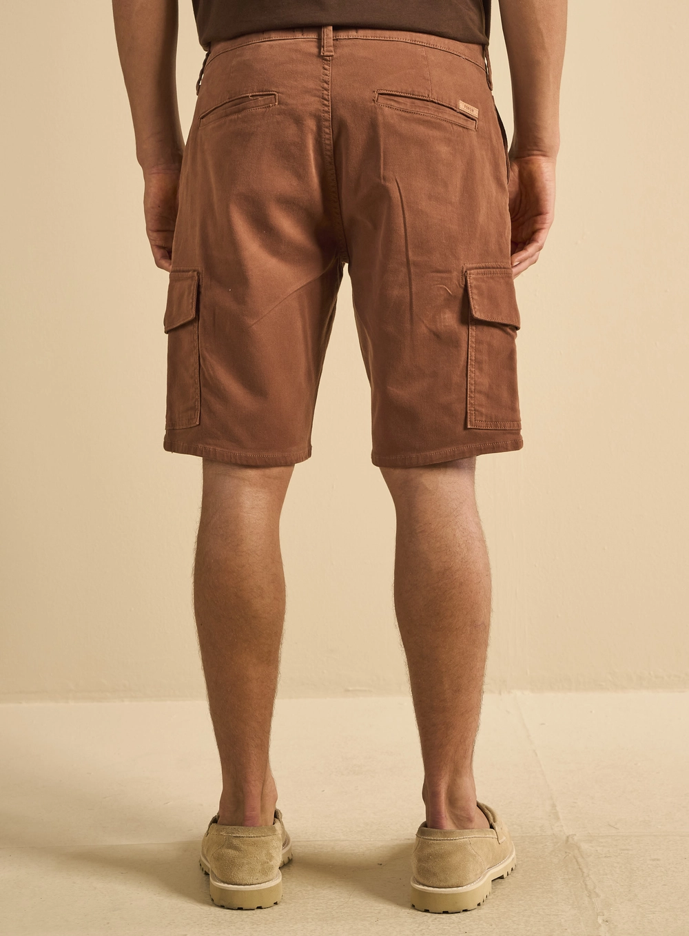 Bermuda Sarja Masculina - Benjamin Marrom 2
