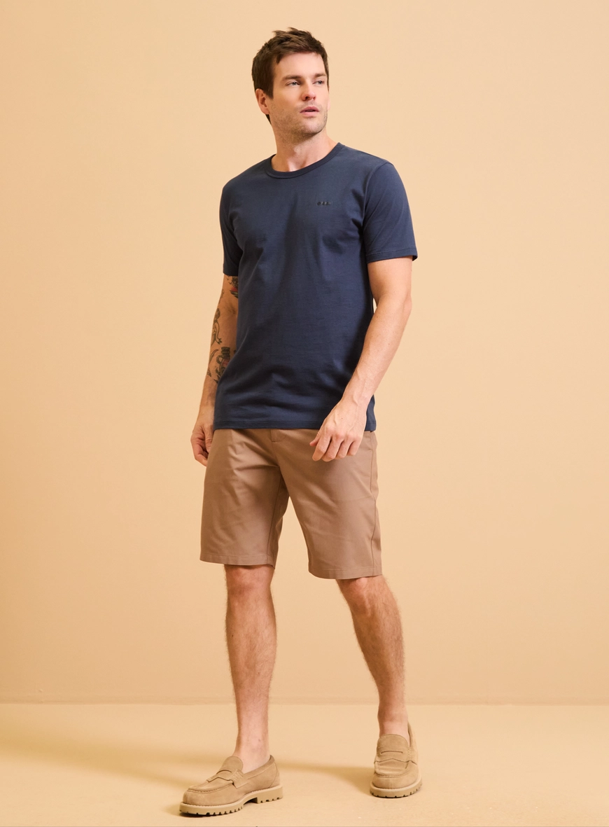 Bermuda Alfaiataria - Benjamin Marrom