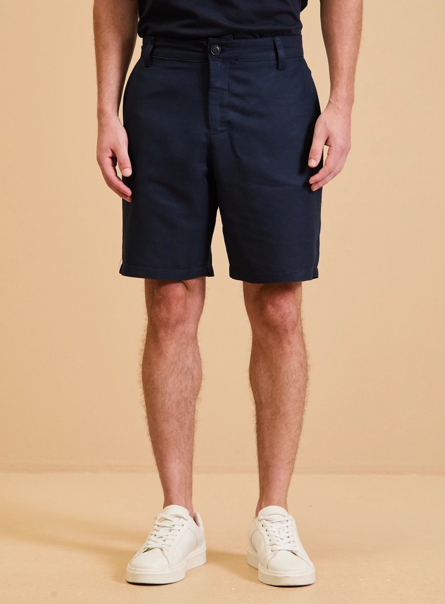 Bermuda Alfaiataria Masculina - St Barths Azul