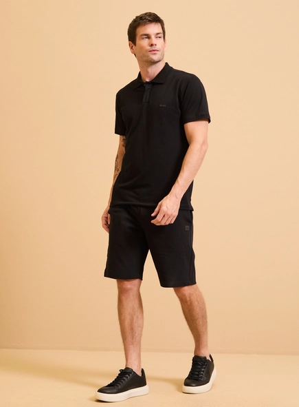 Bermuda Masculina Jacquard Sarjada - Benjamin